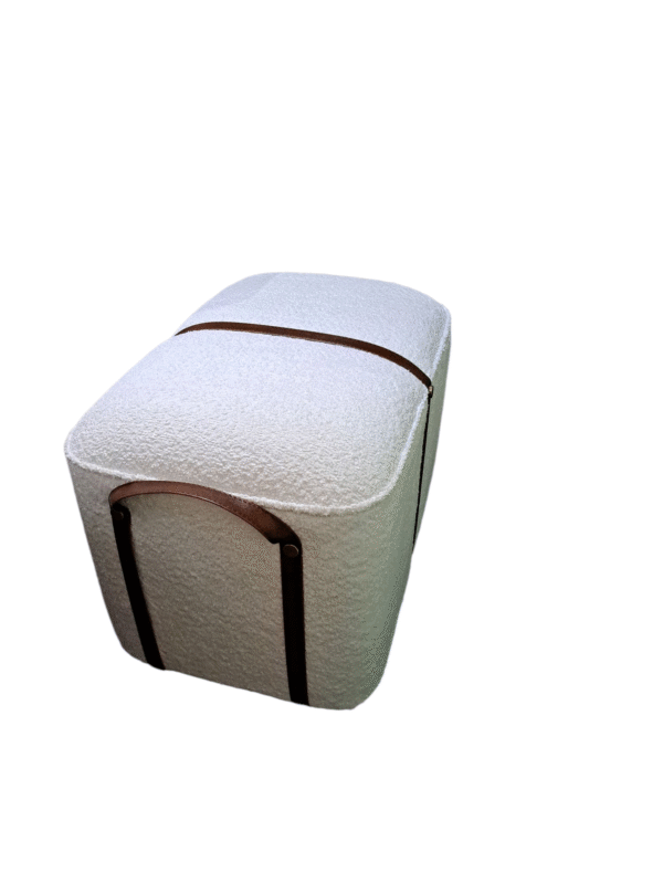 Banqueta rectangular en Boucle - Image 5